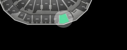 Seat view from Upper