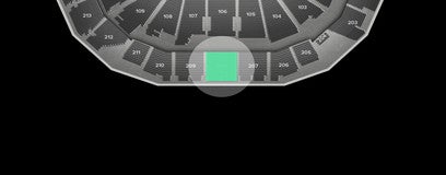 Seat view from Upper