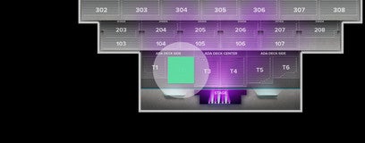 Seat view from Reserved Track