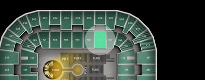 Seat view from Lower