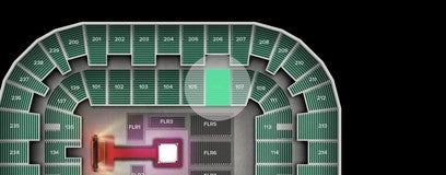 Seat view from Lower