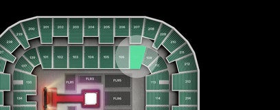 Seat view from Lower