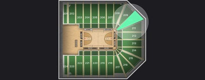 Seat view from Reserved