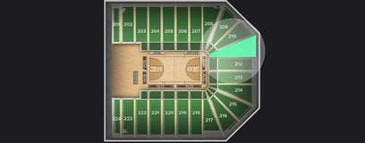 Seat view from Reserved