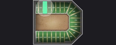 Seat view from Reserved