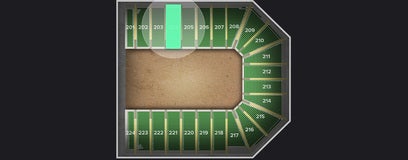 Seat view from Reserved