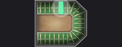Seat view from Reserved