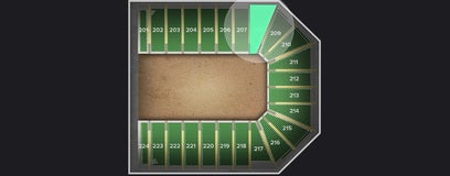 Seat view from Reserved