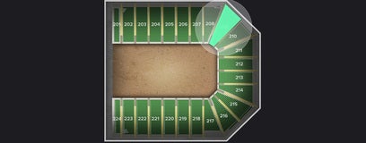 Seat view from Reserved