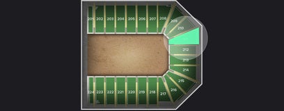 Seat view from Reserved