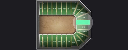 Seat view from Reserved