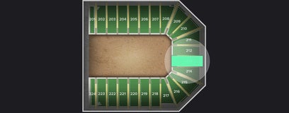 Seat view from Reserved