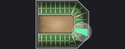 Seat view from Reserved