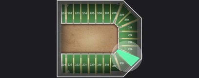 Seat view from Reserved
