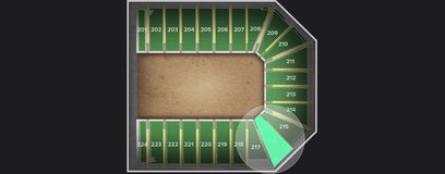 Seat view from Reserved