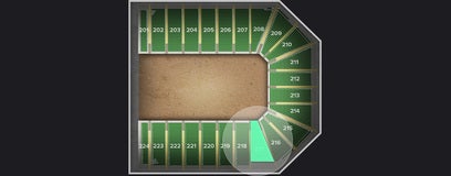 Seat view from Reserved