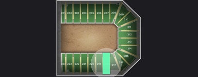 Seat view from Reserved