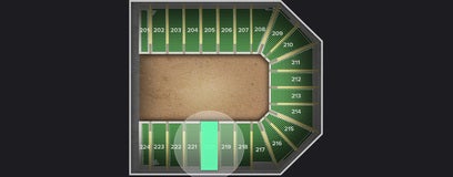 Seat view from Reserved