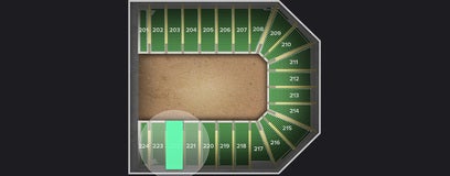 Seat view from Reserved