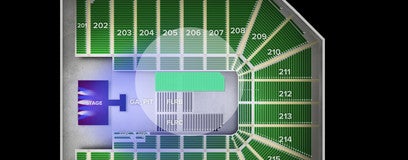 Seat view from Floor