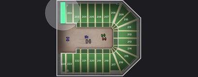 Seat view from Reserved