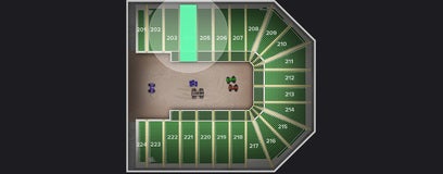 Seat view from Reserved
