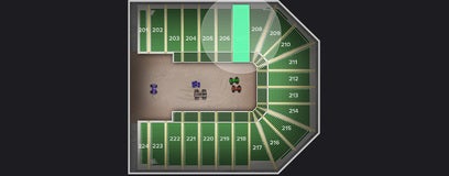 Seat view from Reserved