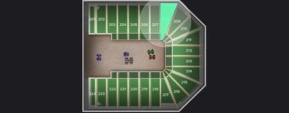 Seat view from Reserved