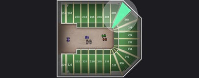 Seat view from Reserved