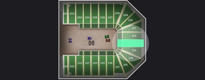 Seat view from Reserved