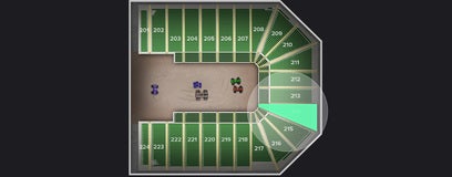 Seat view from Reserved