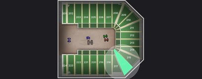 Seat view from Reserved
