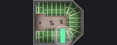 Seat view from Reserved