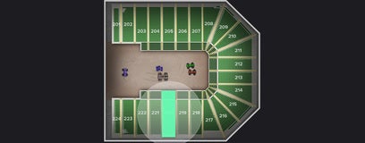 Seat view from Reserved