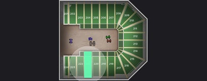 Seat view from Reserved