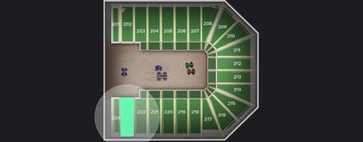 Seat view from Reserved