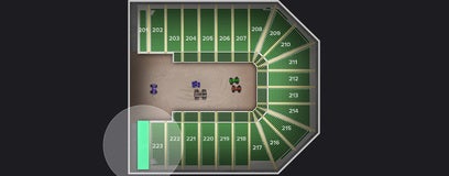 Seat view from Reserved