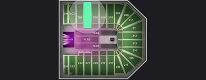 Seat view from Reserved