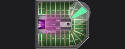 Seat view from Reserved