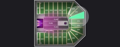 Seat view from Reserved