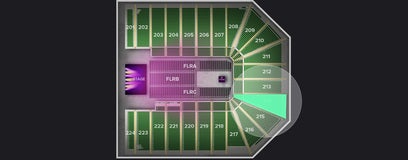 Seat view from Reserved