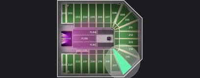 Seat view from Reserved
