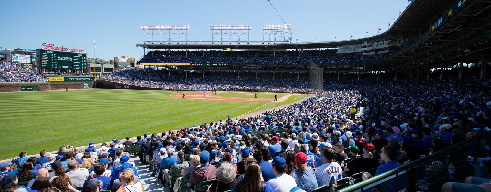 Seat view from Outfield Field Box
