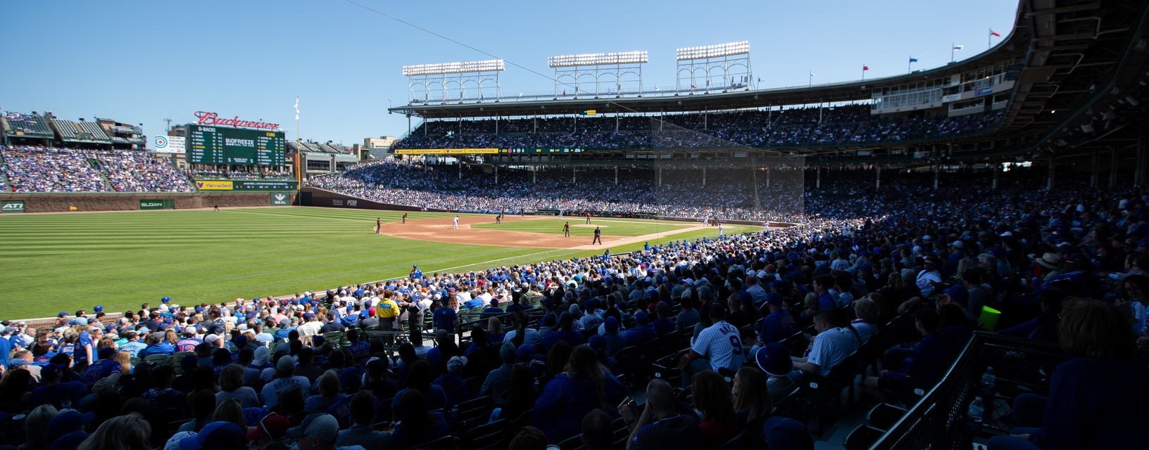 Seat view from Outfield Field Box