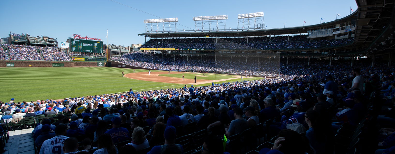 Seat view from Outfield Field Box