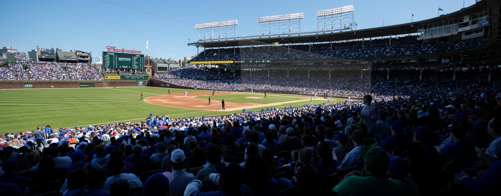 Seat view from Outfield Field Box