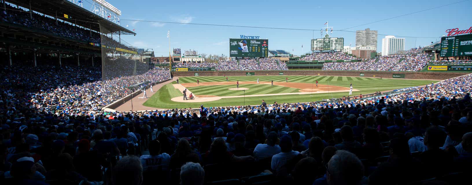 Seat view from Home Plate Field Box