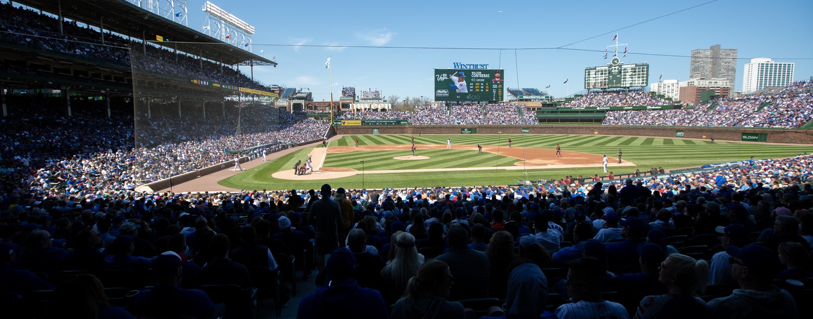 Seat view from Home Plate Field Box