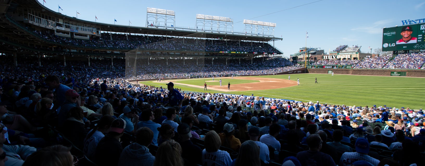 Seat view from Outfield Field Box