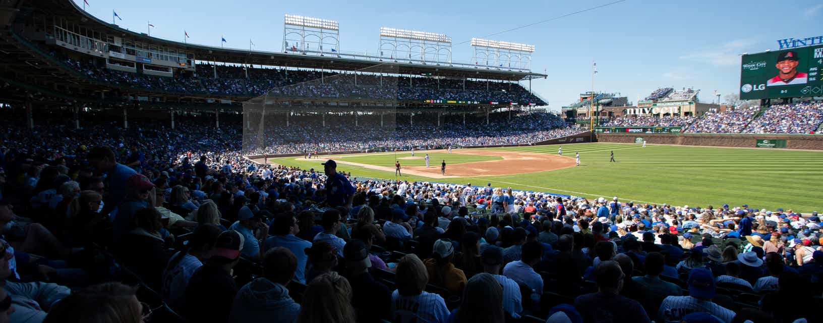 Seat view from Outfield Field Box